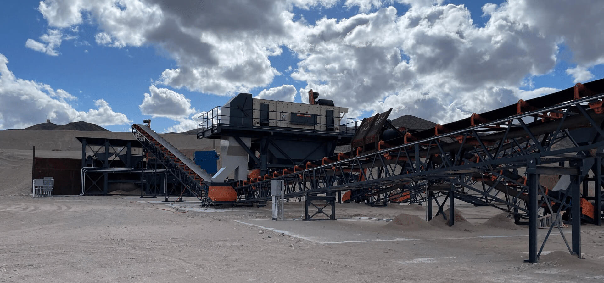 Apache Iron Works mining and aggregate plant operation